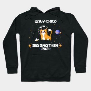 big brother 2021 cat astronaut pregancy announcement Hoodie